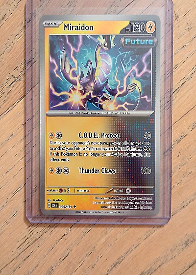 2024 Pokémon #069/191 Miraidon — front