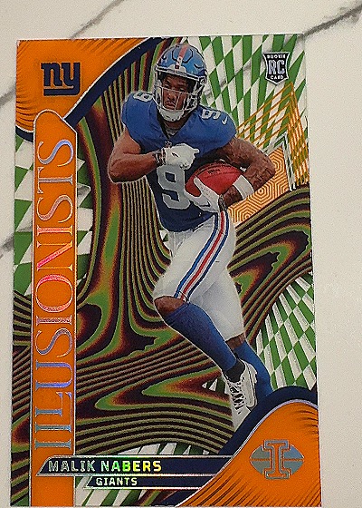 2024 Panini Illusions #6 Malik Nabers — front