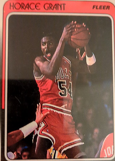 1988 Fleer #16 Horace Grant — front