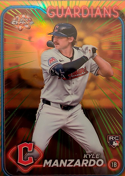 2024 Topps Chrome #N/A Kyle Manzardo — front