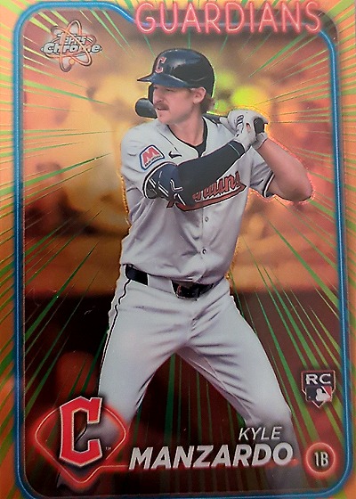 2024 Topps Chrome #N/A Kyle Manzardo — front