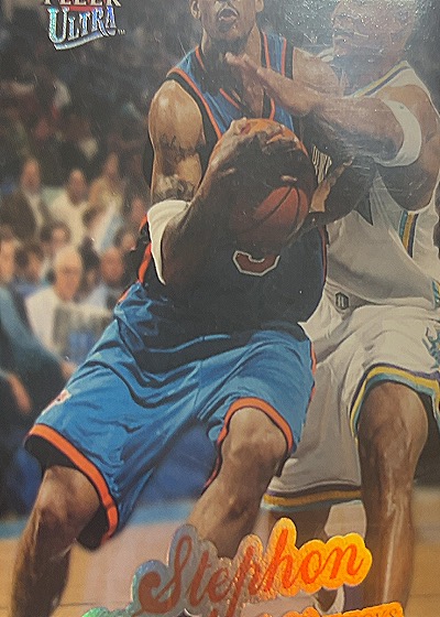 1997 Fleer Ultra #N/A Stephon Marbury — front