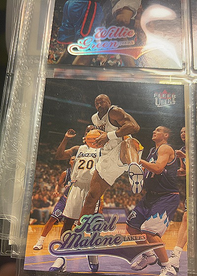 2003 Fleer Ultra #N/A Karl Malone — front