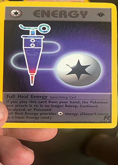 2000 Wizards of the Coast #81/82 Full Heal Energy — front