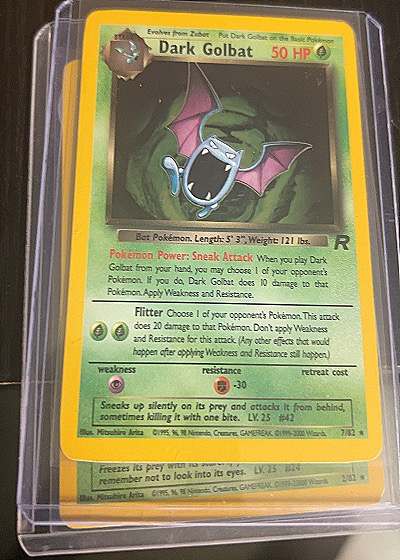 2000 Wizards of the Coast #7/82 Dark Golbat — front