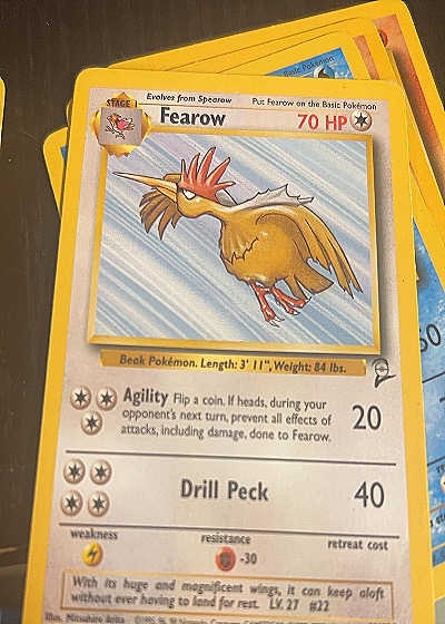 1999 Wizards of the Coast #36/64 Fearow — front