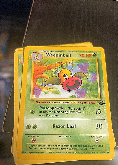 1999 Wizards of the Coast #48/64 Weepinbell — front