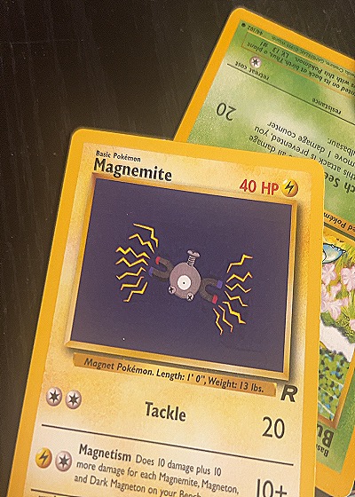 2000 Pokemon #60/82 Magnemite — front