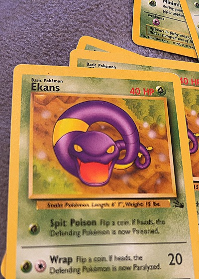 1999 Pokémon #46/62 Ekans — front