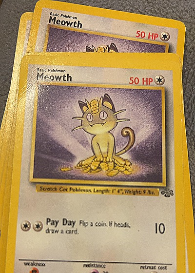 1999 Wizards of the Coast #56/64 Meowth — front