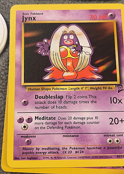 1999 Wizards of the Coast #31/102 Jynx — front