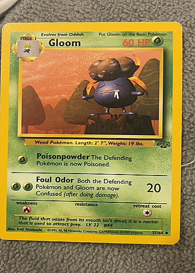 1999 Wizards of the Coast #37/64 Gloom — front