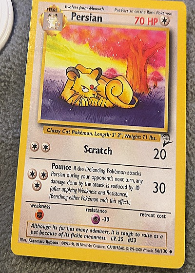 2000 Wizards of the Coast #56/130 Persian — front