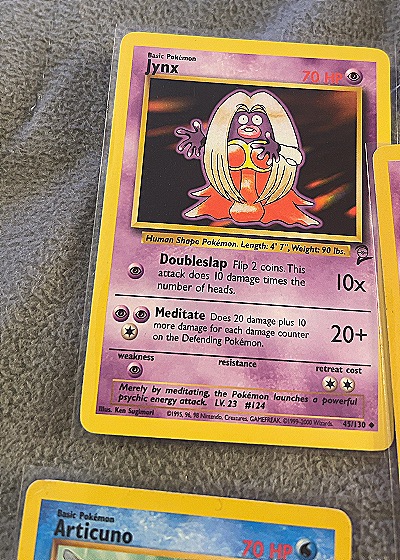 1999 Pokémon #31/102 Jynx — front