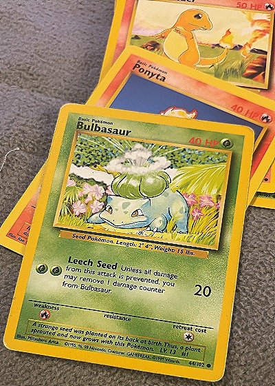 1999 Wizards of the Coast #44/102 Bulbasaur — front