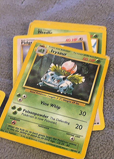 1999 Wizards of the Coast #30/102 Ivysaur — front