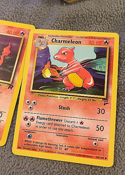 2000 Wizards of the Coast #35/130 Charmeleon — front