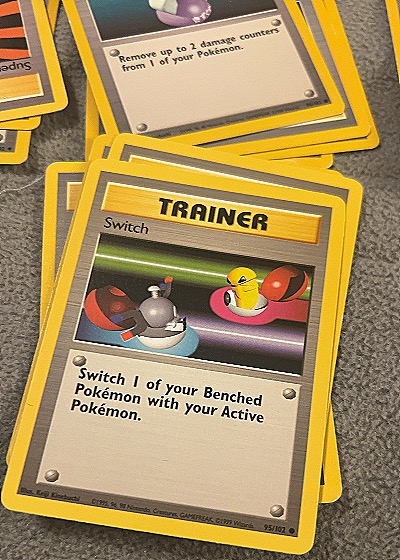 1999 Pokémon #95/102 Switch — front