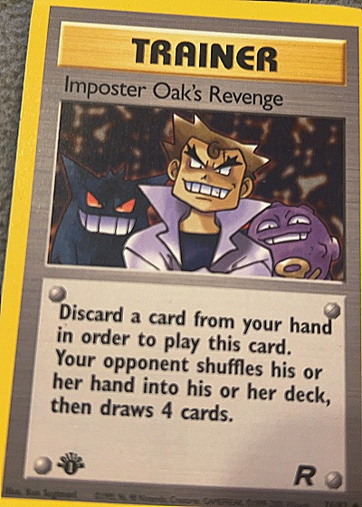 2000 Wizards of the Coast #76/82 Imposter Oak — front