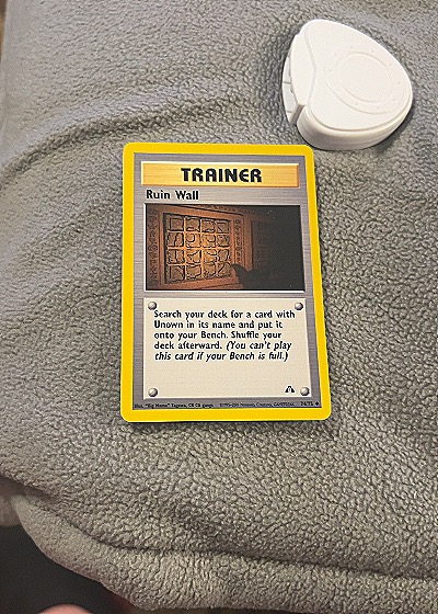 2001 Wizards of the Coast #74/75 Ruin Wall — front