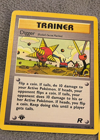 2000 Wizards of the Coast #75/82 Digger — front