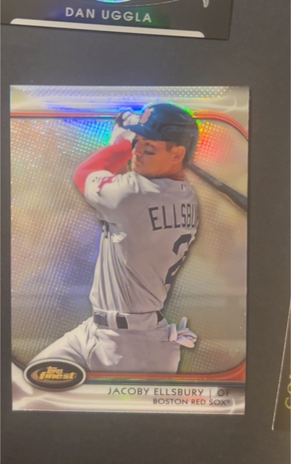 2007 Topps Finest Jacoby Ellsbury — front