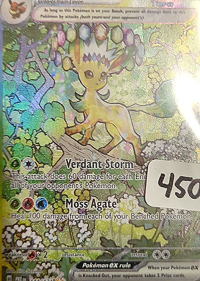2024 Pokemon #200/187 Leafeon — front