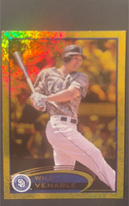 2012 Topps #132 Will Venable — front