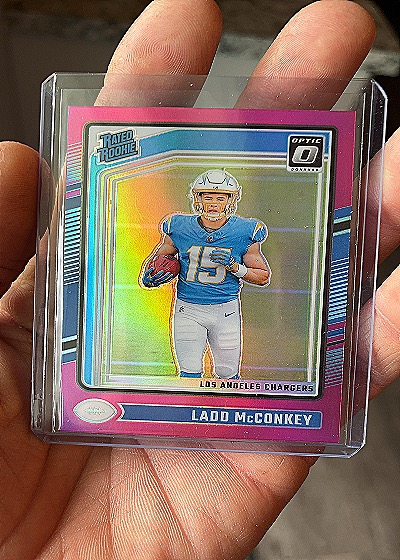 2024 Panini Donruss Optic #328 Ladd McConkey — front