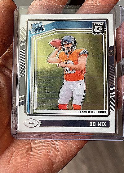 2024 Panini Donruss Optic #209 Bo Nix — front