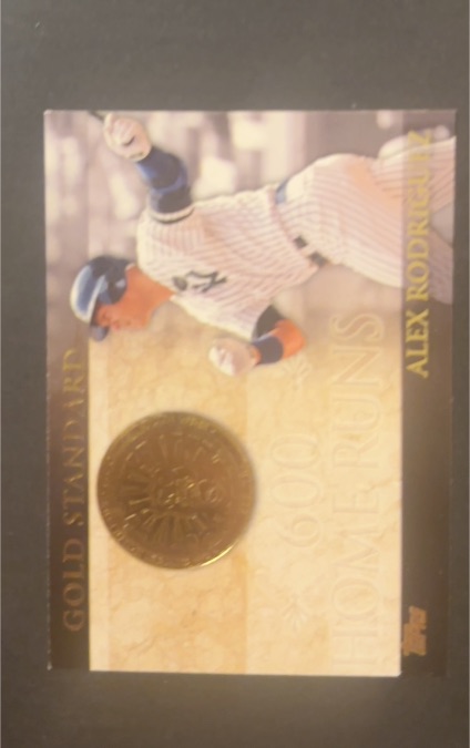 2012 Topps Gold Standard #GS-13 Alex Rodriguez — front