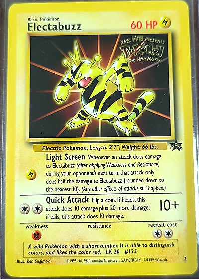 1999 Wizards of the Coast #2 Electabuzz — front