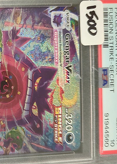 2021 Pokemon #271/264 Gengar VMAX — front