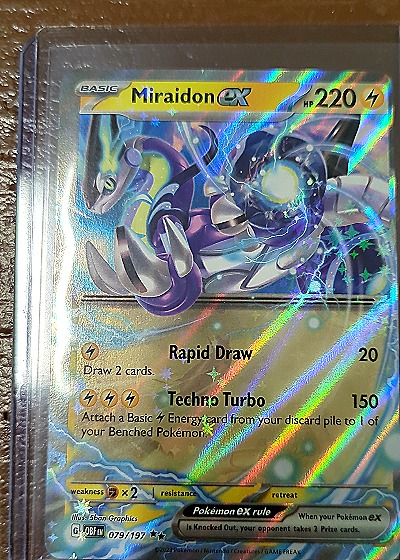 2023 Pokémon #079/197 Miraidon — front