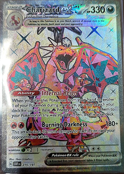 2023 Pokémon #215/197 Charizard — front