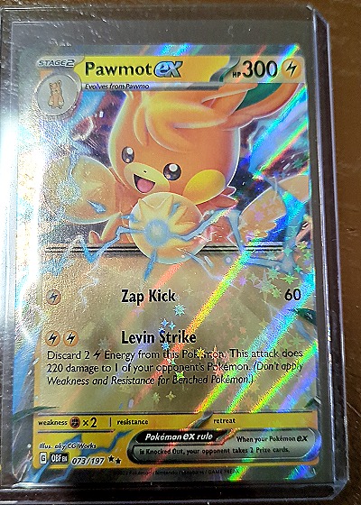 2023 Pokemon #073/197 Pawmot — front
