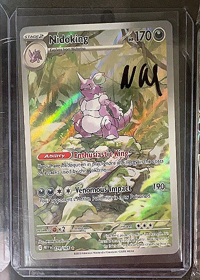 2023 Pokémon #174/165 Nidoking — front