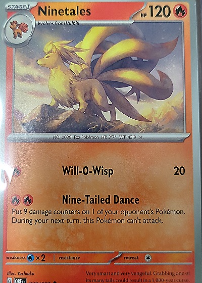2023 Pokemon #029/197 Ninetales — front