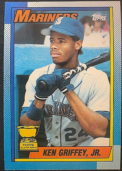 1990 Topps #336 Ken Griffey, Jr. — front