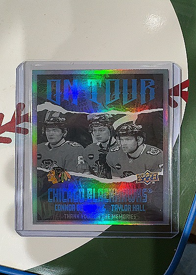 2024 Upper Deck #OT-30 Connor Bedard/Taylor Hall — front