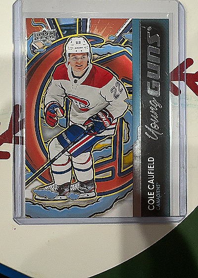 2024 Upper Deck #YGR-48 Cole Caufield — front