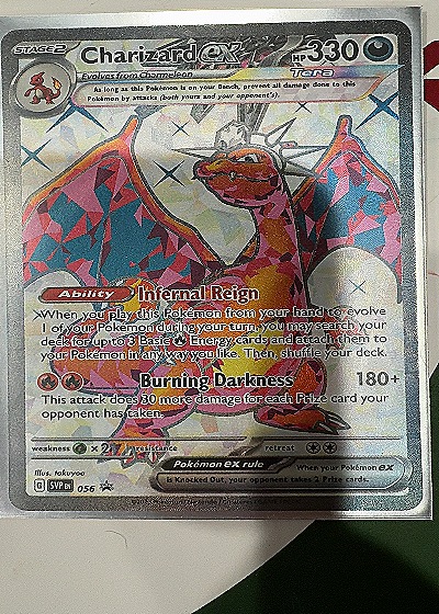 2023 Pokémon #SVP056 Charizard — front