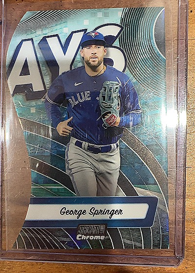 2024 Topps Stadium Club #TRI-27 George Springer — front