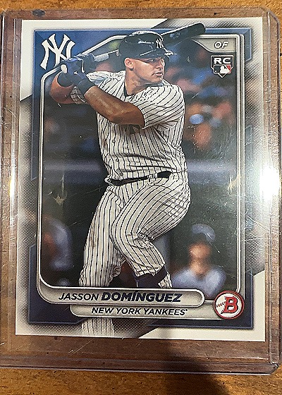 2024 Bowman #17 Jasson Dominguez — front