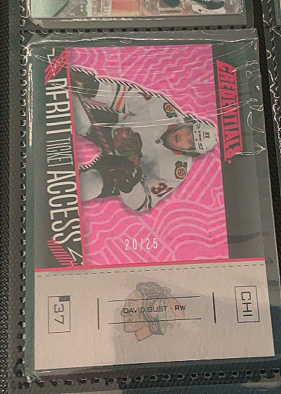 2023 Upper Deck Credentials #37 David Gust — front