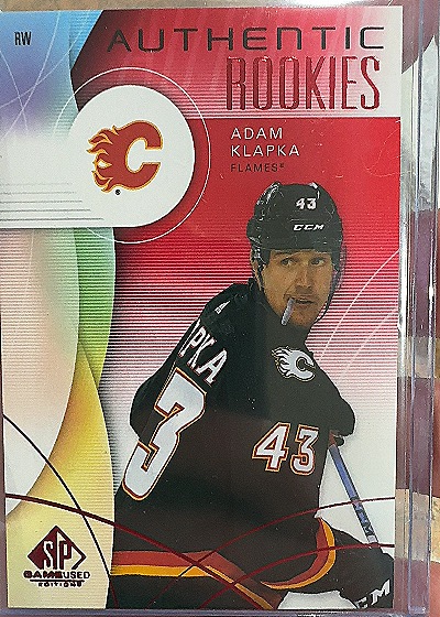 2023 SP Game Used #204 Adam Klapka — front