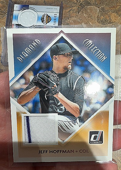2018 Donruss #DC-JH Jeff Hoffman — front