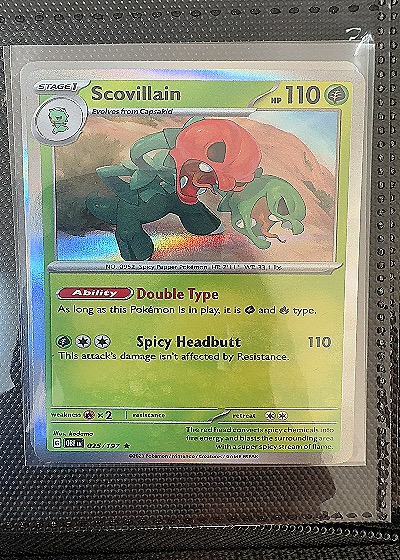 2023 Pokémon #025/197 Scovillain — front