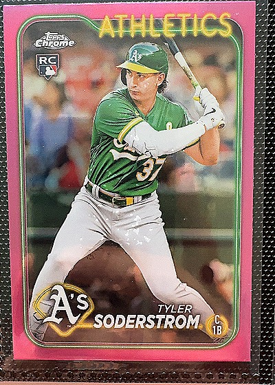 2024 Topps Chrome #298 Tyler Soderstrom — front