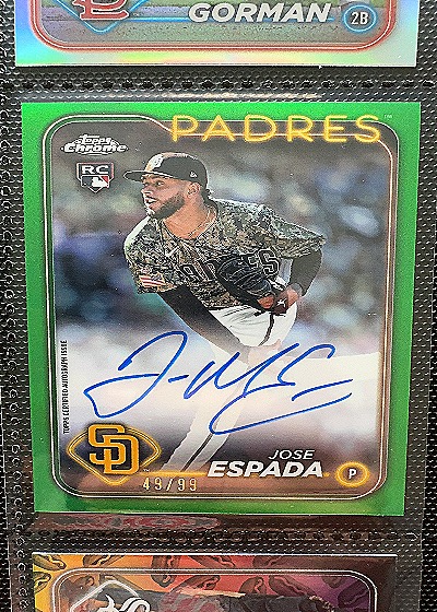 2024 Topps Chrome #RA-JE Jose Espada — front